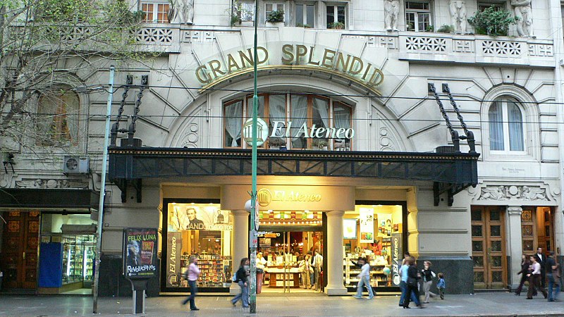 The El Ateneo Grand Splendid has a long history.